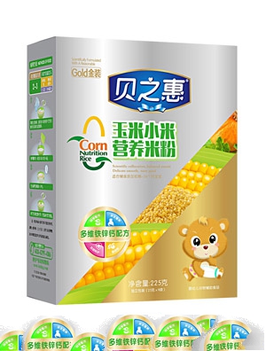 貝之惠多維鐵鋅鈣營養米粉盒裝