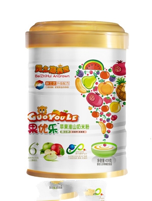 貝之惠果優樂蘋果淮山奶米粉