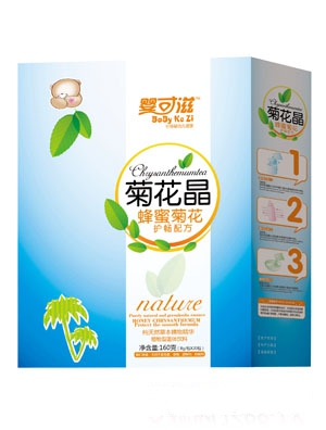 嬰可滋益生元護暢菊花晶聽裝