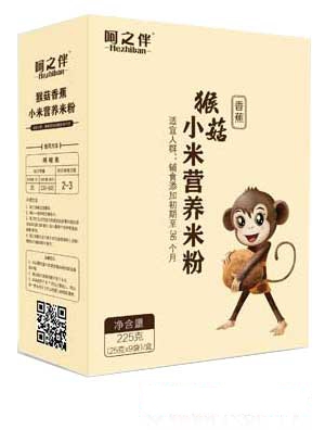 呵之伴鈣鐵鋅小米營養米粉