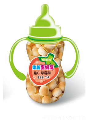 嘻嘻熊果蔬蛋奶酥