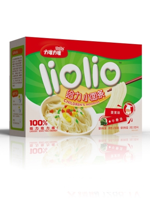 力哦力哦給力小面條原味 豎盒