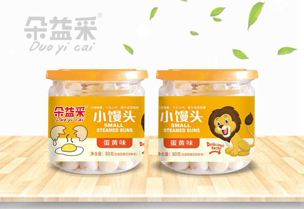 朵益采小饅頭蛋黃味80克