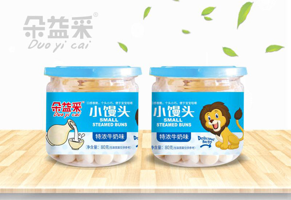 朵益采小饅頭特濃牛奶味80克