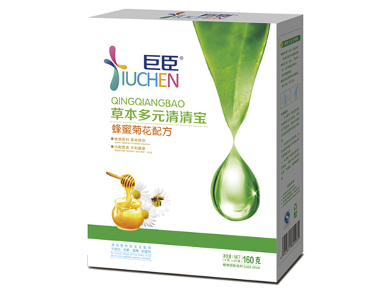 巨臣草本多元清清寶（盒裝）-蜂蜜菊花配方