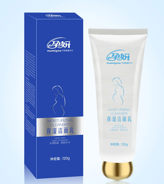 孕妍保濕潔面乳