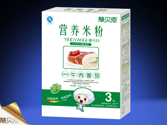 慧貝恩DHA牛肉番茄營養米粉