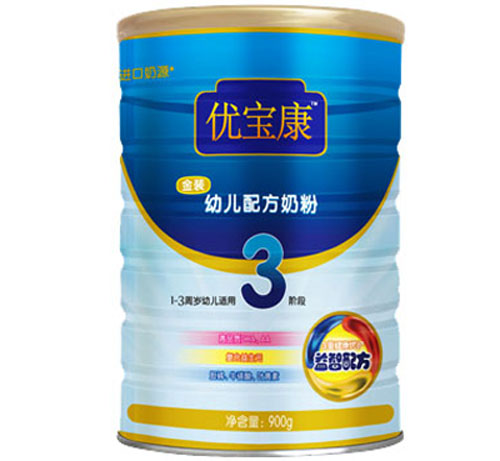 優寶康幼兒配方奶粉聽裝3段900g