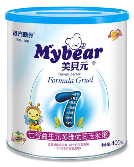 美貝元七谷益生元多維優潤玉米粥