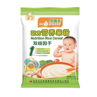 紐加素1段雙歧因子營養米粉袋裝