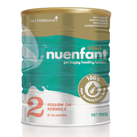 紐嬰培金裝配方嬰兒奶粉2段