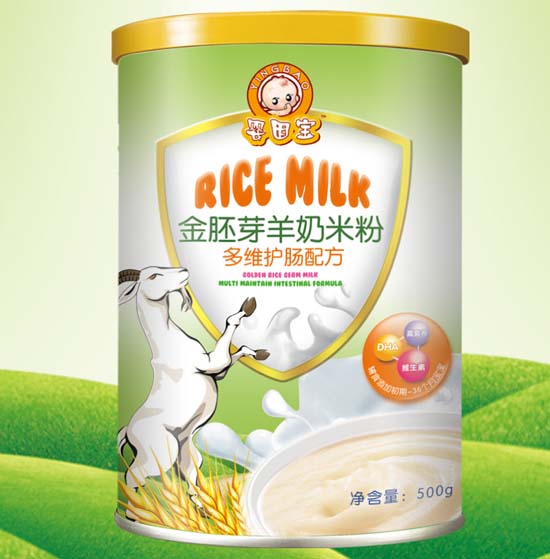 嬰因寶多維護腸金胚芽羊奶米粉