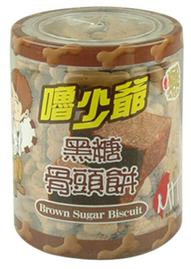 嚕少爺黑糖骨頭餅