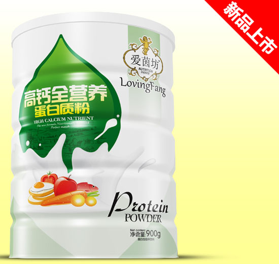 愛茵坊高鈣全營養蛋白質粉鐵聽900g