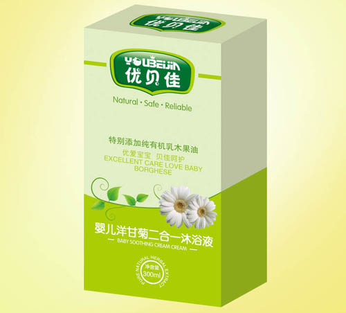 優貝佳嬰兒洋甘菊二合一沐浴露