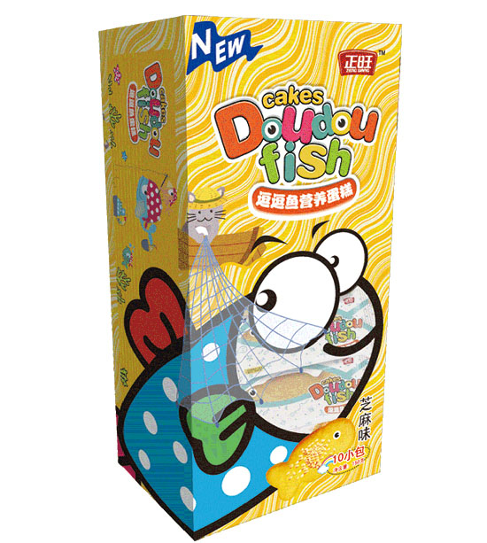 正旺逗逗魚營養蛋糕芝麻味
