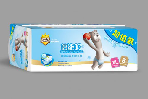 康比利倍能吸嬰兒紙尿褲XL碼8片
