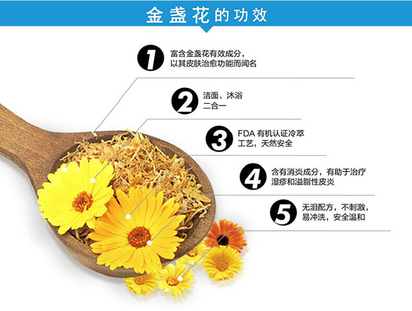 拉米扎比嬰幼兒金盞花洗發露