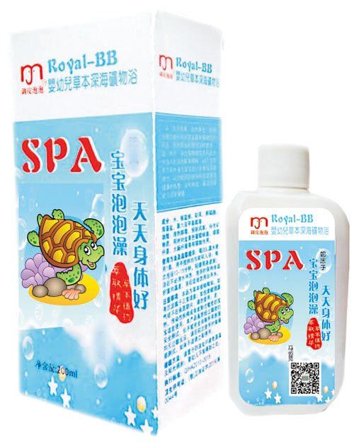 調(diào)皮泡泡嬰幼兒草本深海礦物浴蛇床子馬齒莧
