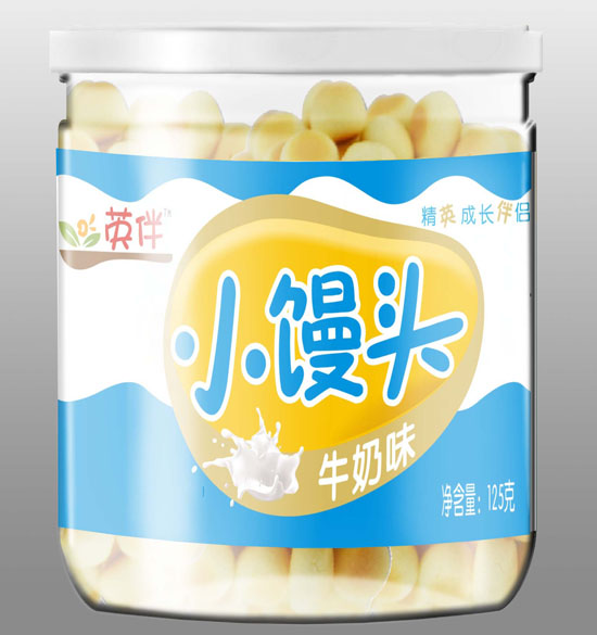 英伴牛奶味小饅頭