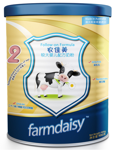 農佳美較大嬰兒配方奶粉2段