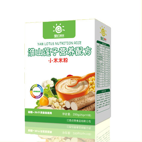 里約陽光淮山蓮子營養小米粉