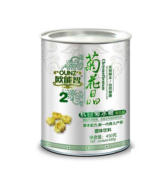  歐能智聽裝杭白菊冰糖菊花晶