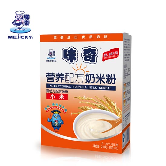 味奇嬰幼兒營養配方奶米粉（小米）