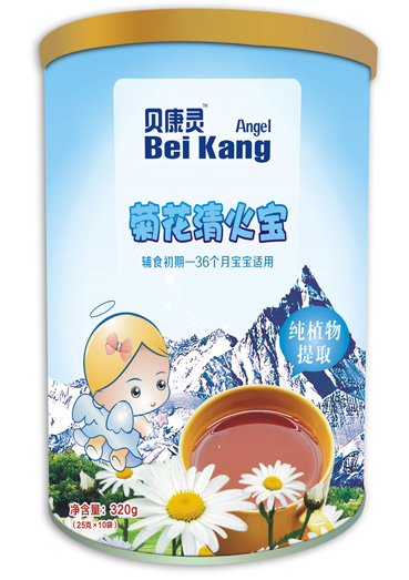 貝康靈菊花清火寶（聽裝）