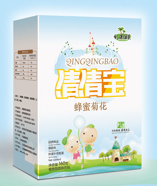 創康佳美蜂蜜菊花清清寶盒裝