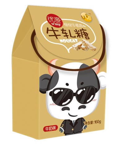 優麥牛奶味牛軋糖