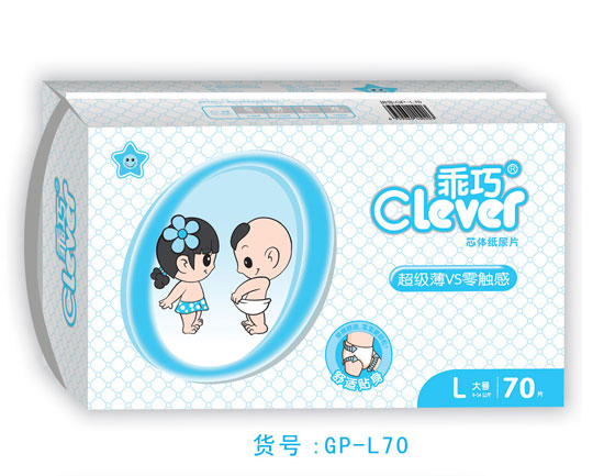  乖巧嬰兒芯體紙尿片L