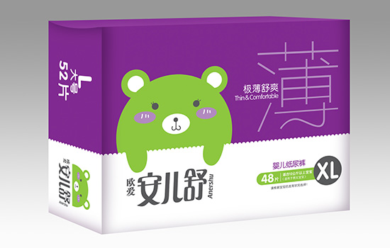 安兒舒嬰兒紙尿褲L52片