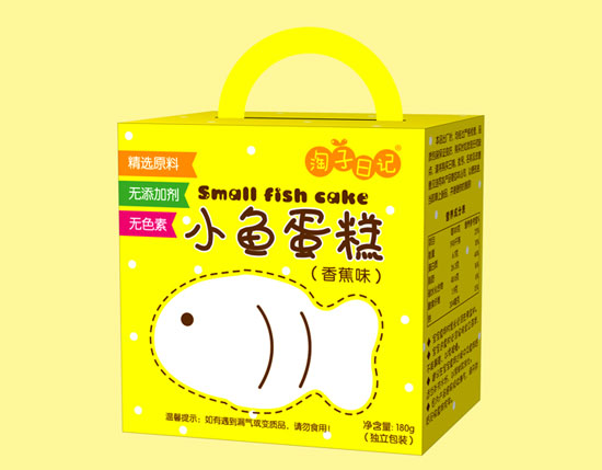淘子日記小魚蛋糕香蕉味