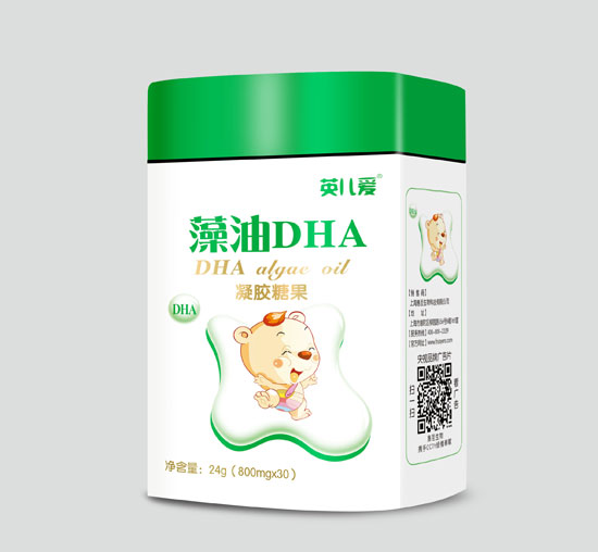英兒愛QS藻油DHA膠丸30粒（鐵盒）