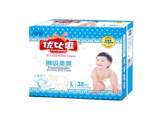 優比爽紙尿褲L32片