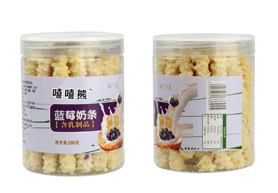 嘻嘻熊草莓奶條