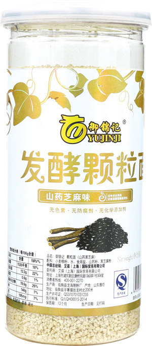 御錦記山藥芝麻味發酵顆粒面