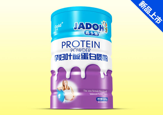 嘉多慧孕婦葉酸蛋白質粉500g鐵聽