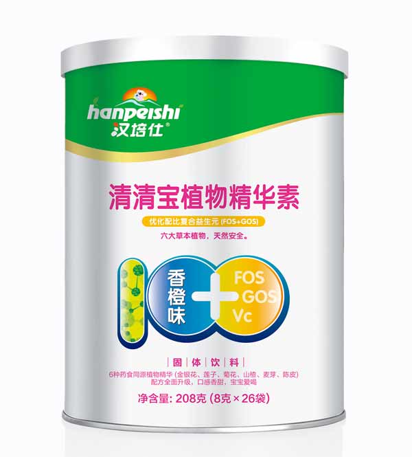 漢培仕清清寶植物精華素香橙味