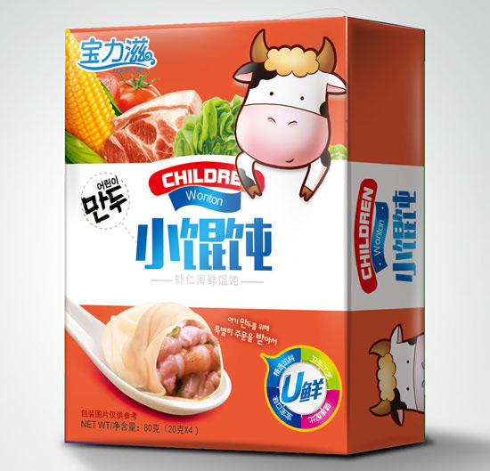 寶力滋蝦仁小餛飩